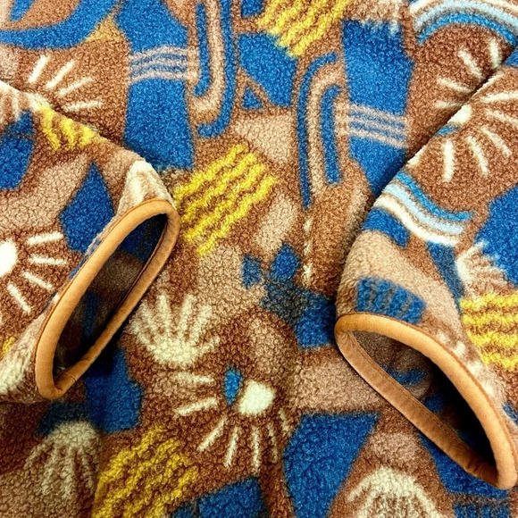 Patagonia Synchilla Snap-T Fleece Pullover Canyon Block Big Sisu Size M - Picture 4 of 10